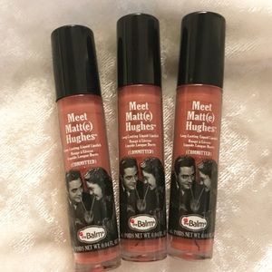The Balm Trio - Meet Matt(e) Hughes Lippies